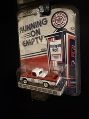 Greenlight 1962 Dodge D-100 Truck Red Crown Gasoline Running On Empty 1:64