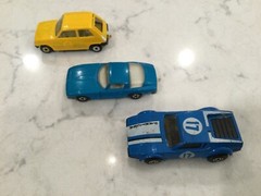 (Lot of 3) Matchbox Superfast 1:64 150 Grifo, Tomaso Pantera, Renault STL
