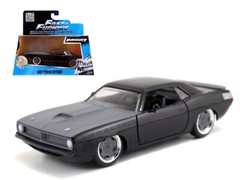 Jada 1/24 F&F Letty’s 1970 Plymouth Barracuda Hard Top–Grey-97195