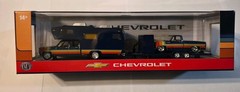 M2 Machines 1975 Chevrolet Cheyenne Super 30 & 1978 C10 Silverado Camper Hauler