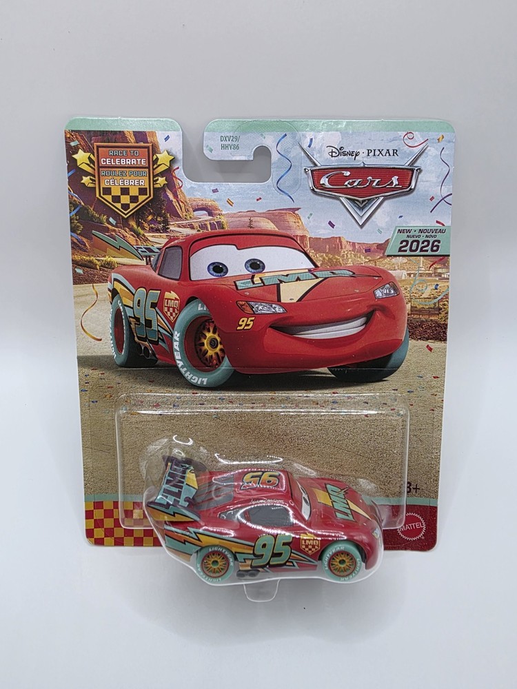 Disney Pixar Cars Lightning McQueen Race To Celebrate New 2026 20th Anniversary