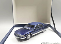 GOC 1/64 Alloy diecast car model Cadillac Fleetwood Brougham Blue
