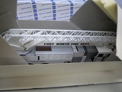 SCALE MODEL MABSTABMODELL FT. WORTH FIRE DEPARTMENT FREE SHIPPING!