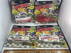 NASCAR Semi Haulers Racing Champs 1990s Motorcraft Country Time Lot Of 4
