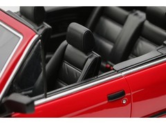 1986 BMW 325I CONVERTIBLE BRIGHT RED 1/18 CAR BY OTTO MOBILE OT1194