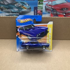 Hot Wheels 2011 HW Premiere 11/50 ’70 Pontiac GTO Judge 11/244 Blue SHORT CARD