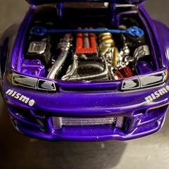 Muscle Machines 1:64 Import Tuner Car 2000 Nissan Silva 240 S14 Nismo