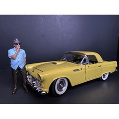 “WEEKEND CAR SHOW” FIGURINE I FOR 1/18 SCALE MODELS BY AMERICAN DIORAMA 38209