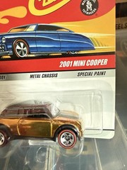 Hot Wheels Classics Series 5 2001 Mini Cooper, Gold, BP