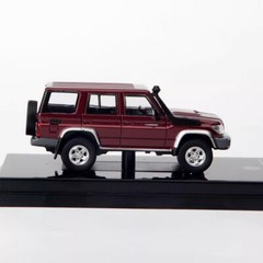 PARA64 1/64 Scale Toyota Land Cruiser LC76 Red Diecast Car Model Collection