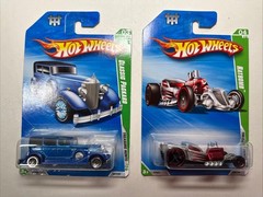 Hot Wheels Diecast 1/64 Ratbomb & Classic Packard Treasure Hunt Series 2010 2pcs