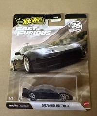 🔥2026 Hot Wheels Fast & Furious Premium 2003 Honda NSX Type-R 1:64 Black 🔥