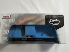Maisto 1:18 1974 Chevrolet C10 Cheyenne Super Pickup Truck Blue Black Stripe New