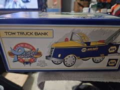 Napa Pedal Car Bank Gendron Tow Truck Replica 1999 Crown Premiums