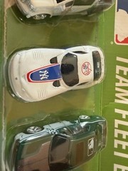 Rare Maisto New York Yankees Top Dog 5 Car 1/64 Diecast Team Fleet Edition Set