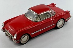 Vintage Unknown/Branded Model Car Pull Back Toy Red