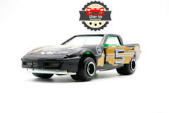 1984-96 CHEVROLET CORVETTE BLACK 1:64 SCALE DIECAST COLLECTOR MODEL CAR