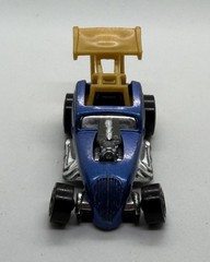 Hot Wheels 1999 FIAT 500C Altered Dragster Scale1:64 Diecast Blue EUC