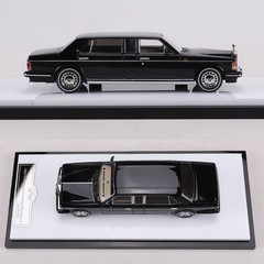 1:64 1998 Rolls-Royce Silver Spur Stretch Limo Alloy Rare Collectible Black