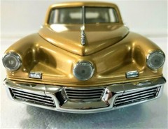 Tucker Built Vintage Classic Dream Concept 1:24 Promo Car Carousel GOLD Model18