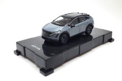 1:64 Scale Nissan Ariya 2022 Gray Diecast Model Car Paudi Minicar Collection