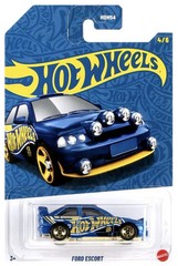 2026 HOT WHEELS FORD ESCORT RALLY BLUE & GOLD ANNIVERSARY SERIES 4/6 MIX 2