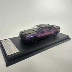 Stance Hunters SH 1:64 Challenger SRT Hellcat Alloy car Model Collectible Gift