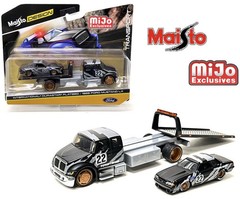 MAISTO DESIGN INTERNATIONAL DURASTAR FLATBED & 1988 MUSTANG LX notchback Mijo