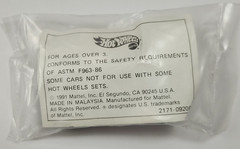 Hot Wheels Kool-Aid ’63 Split Window Corvette 1992 Promo White MIB New In Bag