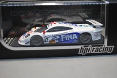 McLaren- BMW F1 GTR – #42 LeMans 1997 – Fina – Biggazi — HPI Racing – 1/43
