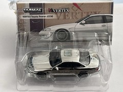 Tarmac Works 1/64 CHASE Toyota Vertex Soarer JZZ30 Silver Chrome T64G-080-WH New