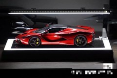 High Grade Real Carbon LED Display Case Chocolate Tone Box for Auto & Motorcycle