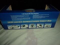Crown Jewels Napa 1939 Lincoln Zephyr Street Rod DieCast 1/24 **READ DESC**