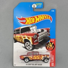 Hot Wheels 1955 Chevrolet Bel Air Gasser Flames