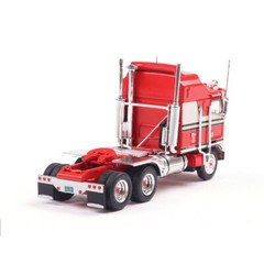 1976 KENWORTH K100 AERODYNE TRUCK 3-ASSI RED & WHITE 1:64 SCALE BY IXO AMERICA