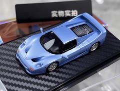 NA 1:64 Ice Blue F50 Racing Sports Model Diecast Resin Car