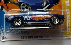 2011 Hot Wheels HW PREMIERE ’70 Camaro Road Race 47/50 (Short Card)