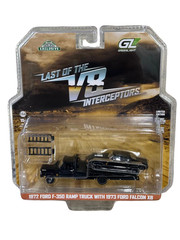 Greenlight 1972 Ford F-350 Ramp Truck & Last of the V8 Interceptors Falcon 1/64