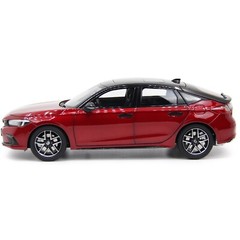 1/18 Scale Paudi Honda Civic 11th Hatchback 2023 Sport Diecast Model Car Gift