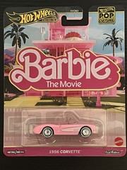 2025 Hot Wheels Premium *Pop Culture* Barbie The Movie 1956 Corvette