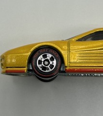 Hot Wheels The Hot Ones•CHASE•Ferrari 512 Yellow• Blister Pull• LOOSE