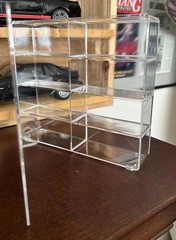 Display Case for 1/64 Diecast Cars 8 Slot Acrylic Showcase Brand New
