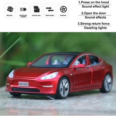 1:32 Scale Toy Model 3 Alloy Car Model Diecast Toy Vehicle for Collection Gift