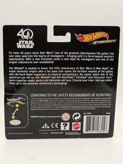 2016 Star Wars 40th Hot Wheels X-Wing Fighter Red Five with Stand (LOT 246)