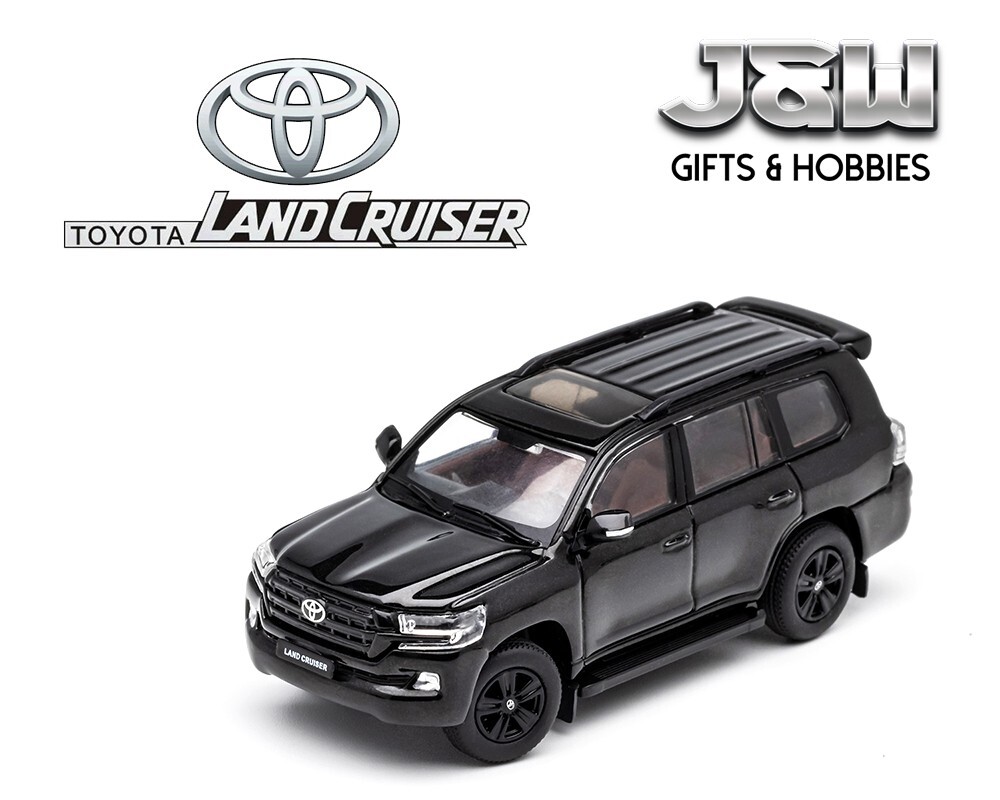 GCD Toyota Land Cruiser LHD 2018 Black 1/64