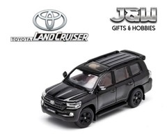 GCD Toyota Land Cruiser LHD 2018 Black 1/64