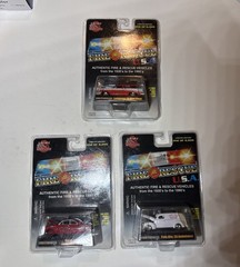 Racing Champions Fire & Rescue USA Lot Of 3 Vehicles • New In Packages