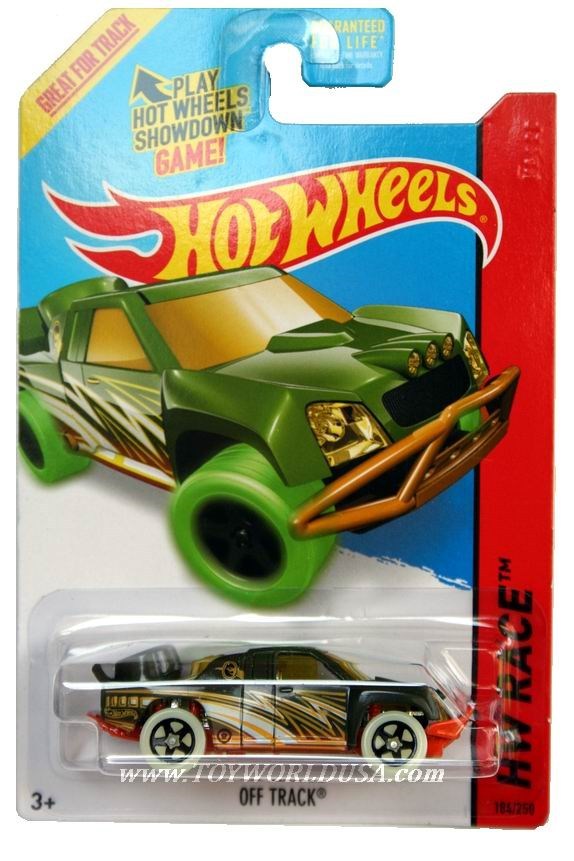 2014 Hot Wheels #184 HW Race Night Storm Off Track Treasure Hunt