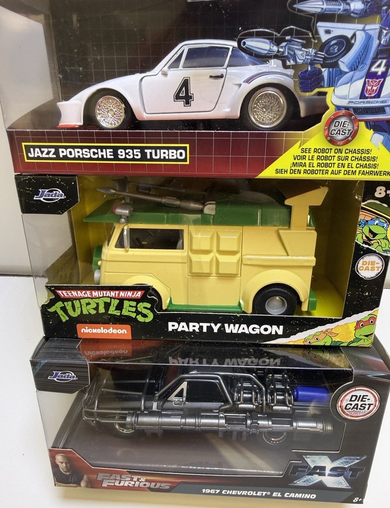 Hot Wheels Pull-Back Speeders Set – Purple, Blue, Black (SET 3)