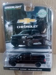 Greenlight 2018 Chevrolet Silverado 1500 Midnight Edition Black